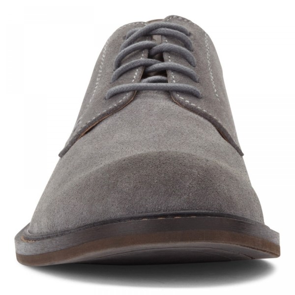 Vionic Dress Shoes Ireland - Graham Derby Grey - Mens Shoes Online | EOGFK-6730